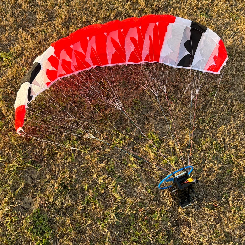 

1 комплект, размах крыльев, 1,5 метра, радиоуправляемое оборудование для параплана, 2300 кВ, 2205, бесщеточный двигатель + 2 шт., 12 г, металлический сервопривод + комплект параплана с питанием от 40 А, ESC