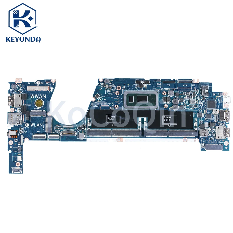 Placa base para ordenador portátil KoCoQin LA-G861P para Dell Latitude 7300, placa base i5 i7 de 8. ª generación 0HX8XK 00RG9M, placa base para ordenador portátil completamente probada