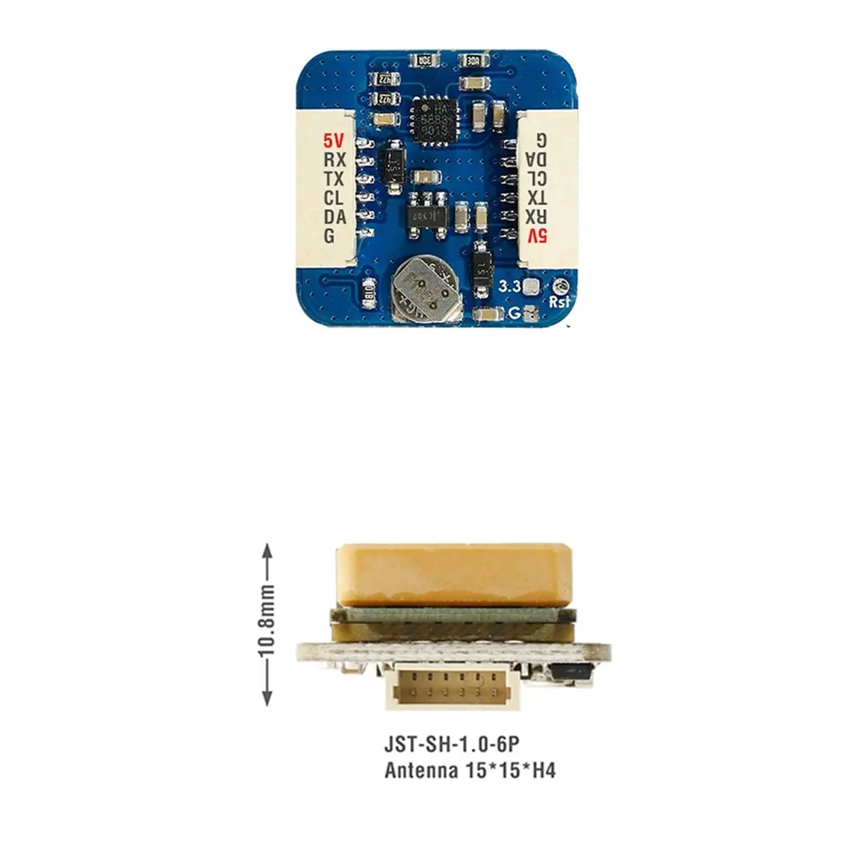 Friendly!For GNSS M10Q-5883 GPS Magnetic Compass QMC5883 for RC FPV Racing Drone