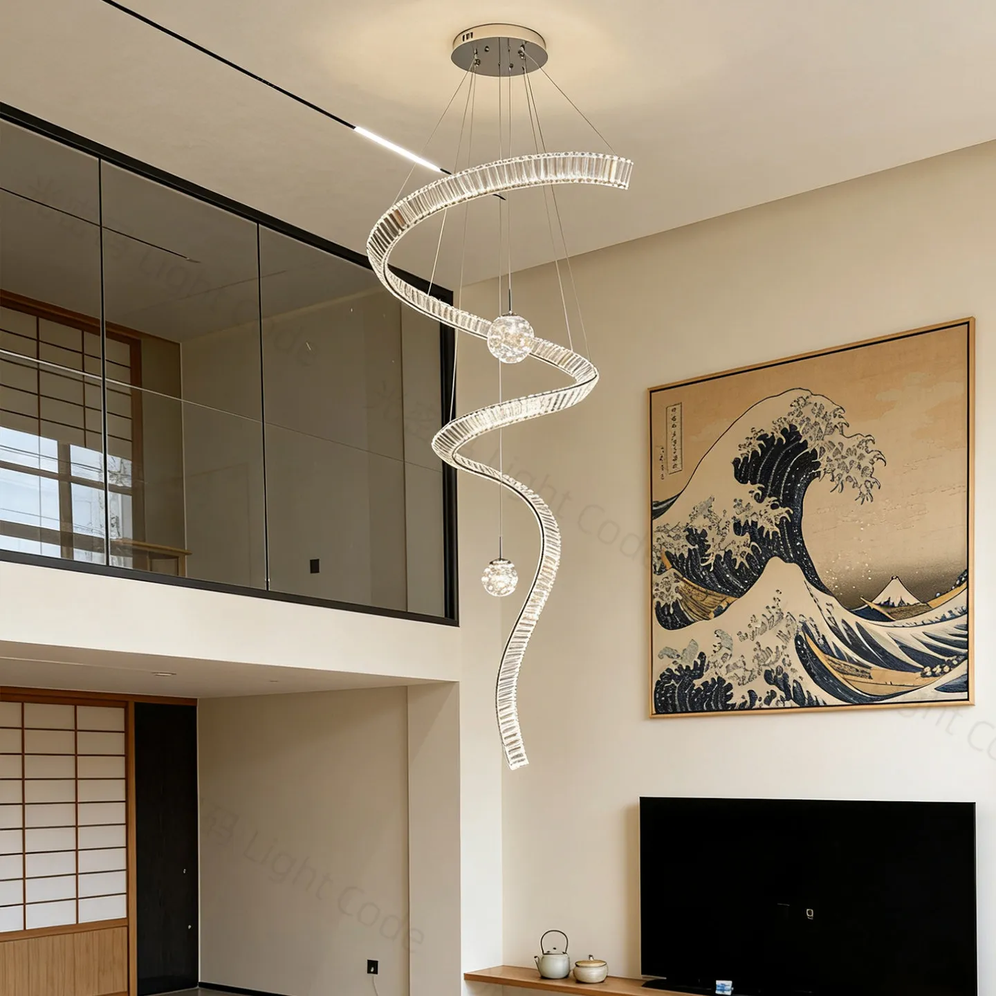 Modern home decoration crystal chandeliers for hall, staircase, indoor lighting fixtures, ceiling lamps, living room exquisite i