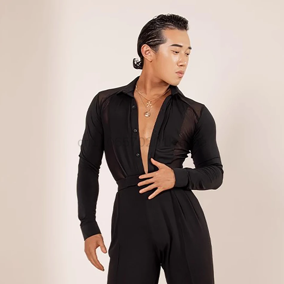 tops-de-manga-larga-y-diseno-de-botones-tela-de-baile-latino-para-hombres-baile-de-salon-samba-rumba-puesta-en-escena-ropa-de-baile