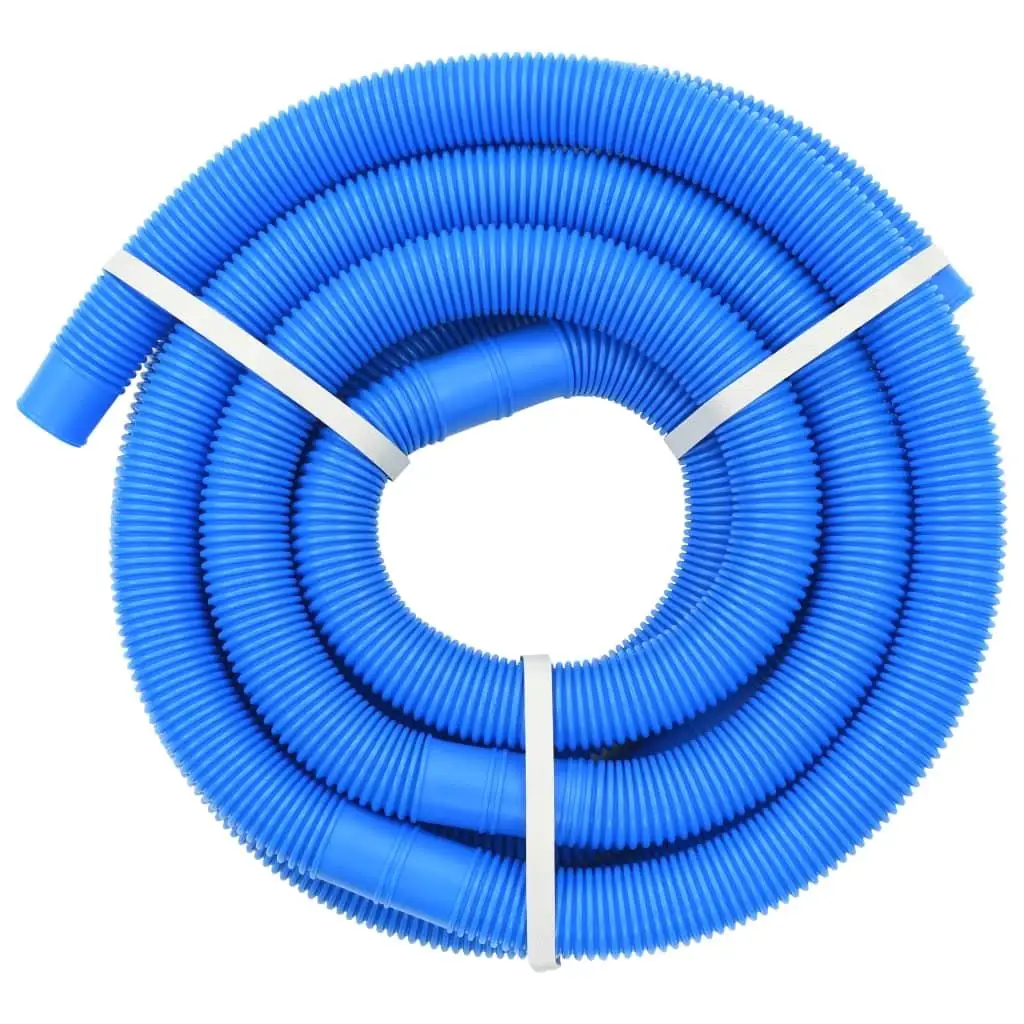 1.5-inch Blue Pool Hose, 19.7 Feet - Durable Swimming Pool Vacuum and Filter Replacement Tube