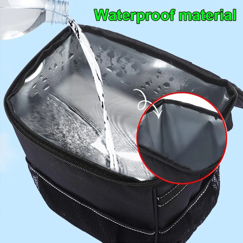 Waterproof Car Trash Can Bin Portable Car Trash Can Foldable Storage Box-Multifunctional Hanging Auto Organizer Garbage Can