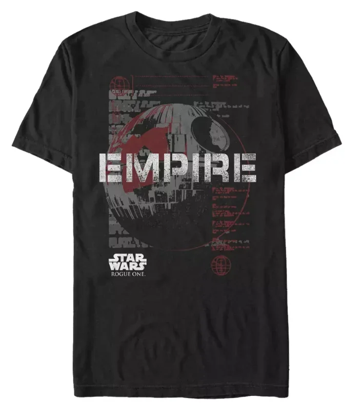 เสื้อยืดแขนสั้นผู้ชายแนวไซไฟย้อนยุคสตาร์วอร์สทรงหลวมและพอดีตัวสไตล์สตรีท ขอให้พลังแห่งพระเจ้าอยู่กับคุณ ของขวัญเพื่อนรายวัน