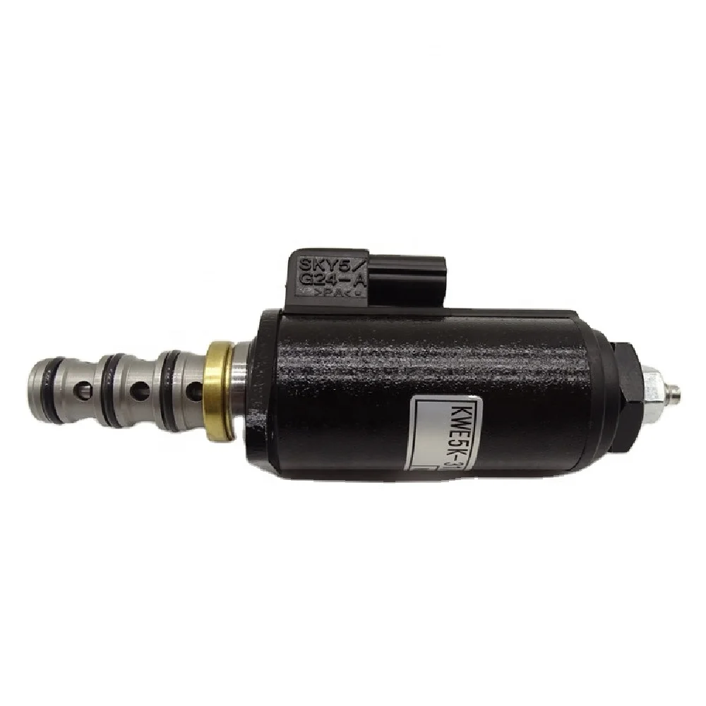 For Kobelco Yn35v00050f1 solenoid valveSK200-8 SK330-8 hydraulic accessories kwe5k-31/g24db50 Excavator