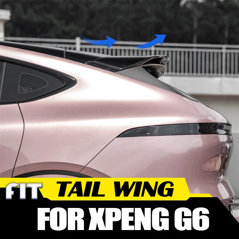 

Автоспортивное хвостовое крыло, подходящее для Xpeng G6 2022 2023 2024, модифицированное верхнее крыло, обновление фиксированного крыла, специальный спойлер MC, автомобильные аксессуары