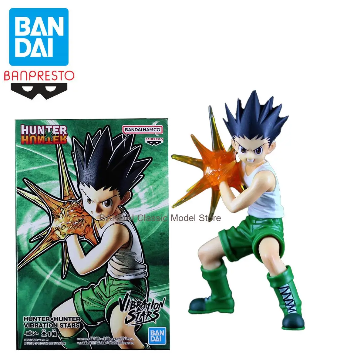 

Оригинальные аниме-фигурки Banpresto Hunter x Hunter: Гон Фрикс, коллекционные модели, 110 мм