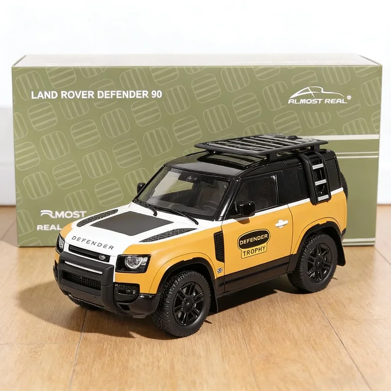 

1:64 Land Range Rover Defender 90 D90 Trophy Edition SUV Alloy Car Model Diecast Metal Off-road Vehicles Car Model Kids Toy Gift