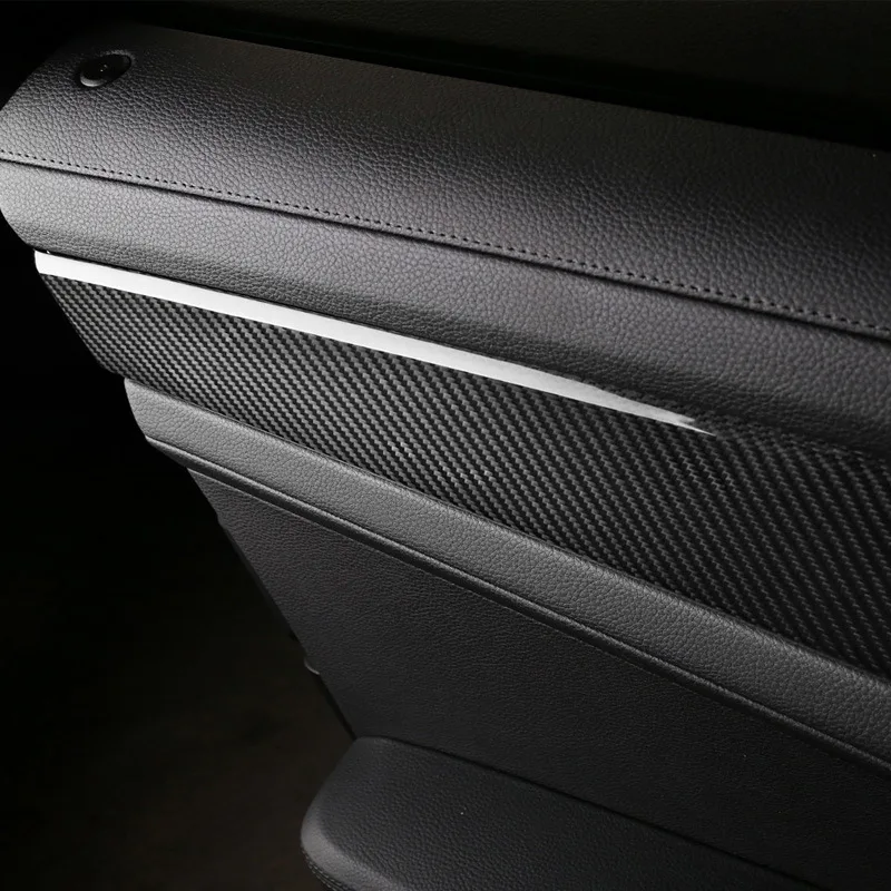 مناسبة لشرائط تزيين الباب بورش باناميرا 971 من ألياف الكربون الجافة للتعديل الداخلي للسيارة