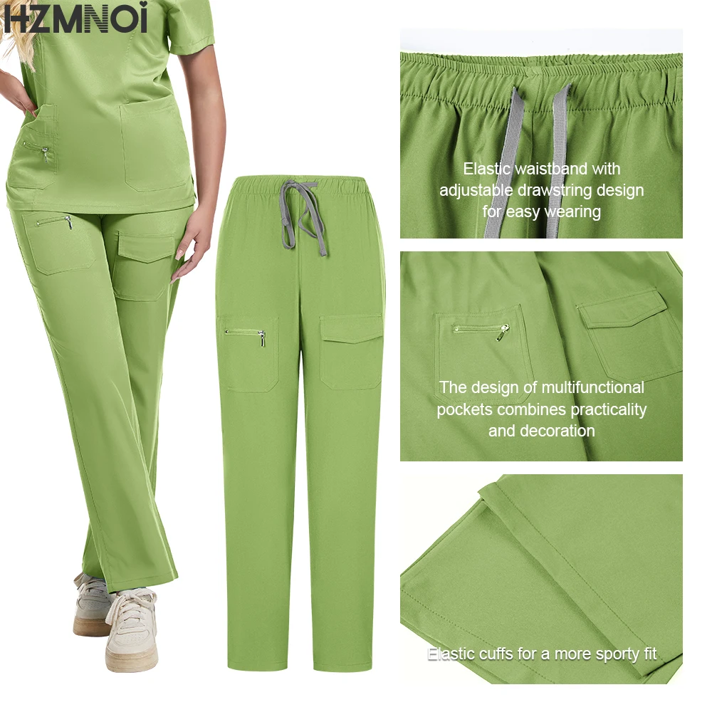 Uniforme de SPA de beauté pour femmes, magasin de clinique pour animaux de compagnie, ensemble de vêtements de travail de dentisterie vétérinaire, uniforme d'infirmière médicale de haute qualité unisexe