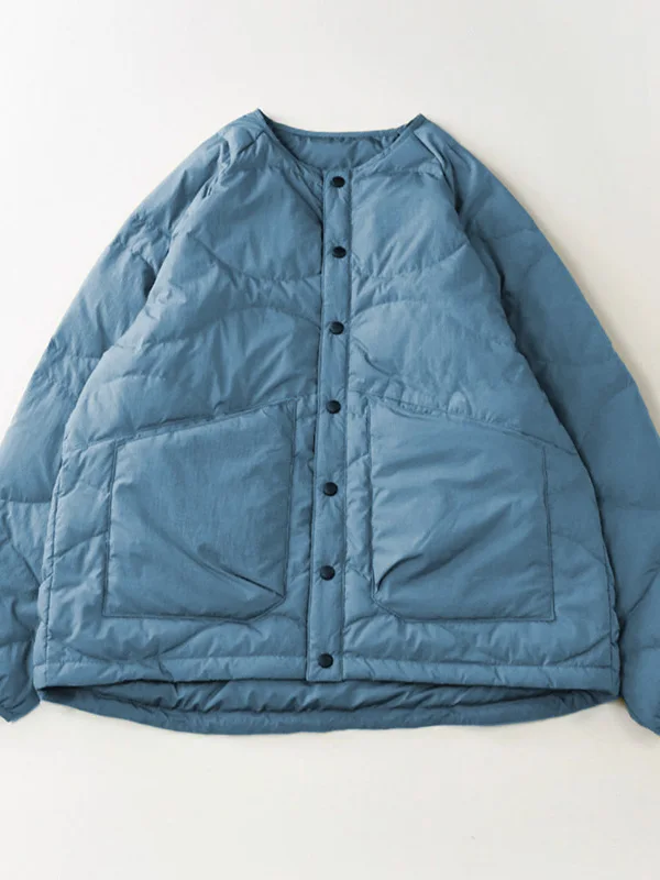 Winter round Ne Large ket down Cotton Jaet Gourd Quilted Outerwear Women's Clearance S Faion Commute Loose Fit