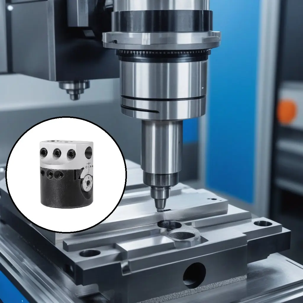 1PCS 2 Inch Drill Head For F1 Boring Head Boring Bar Holder For Milling Machine For Milling Machine Tools And Hex Wrenche