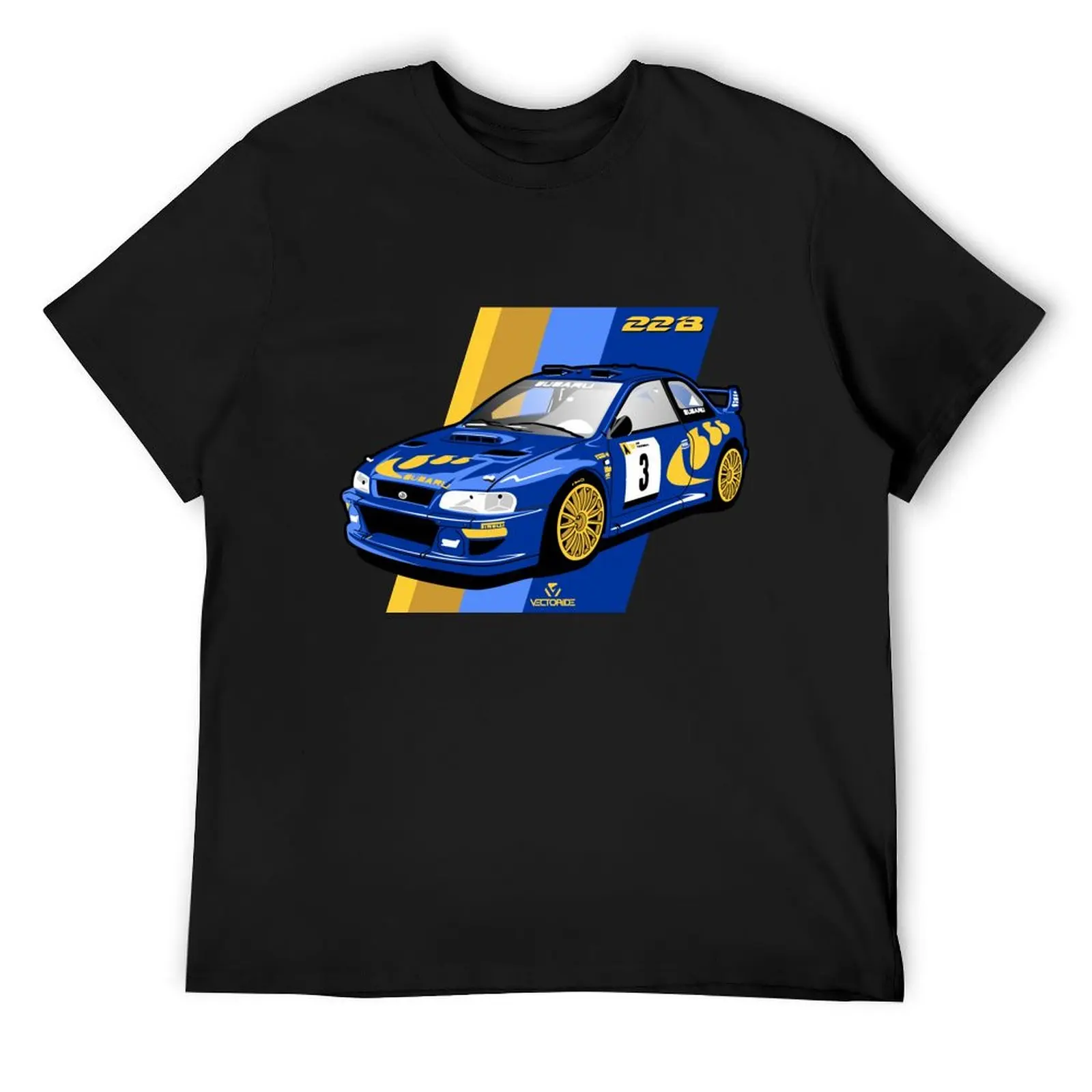 

Impreza 22b WRC T-Shirt blue archive Man t-shirt Funny t-shirt black t shirts for men