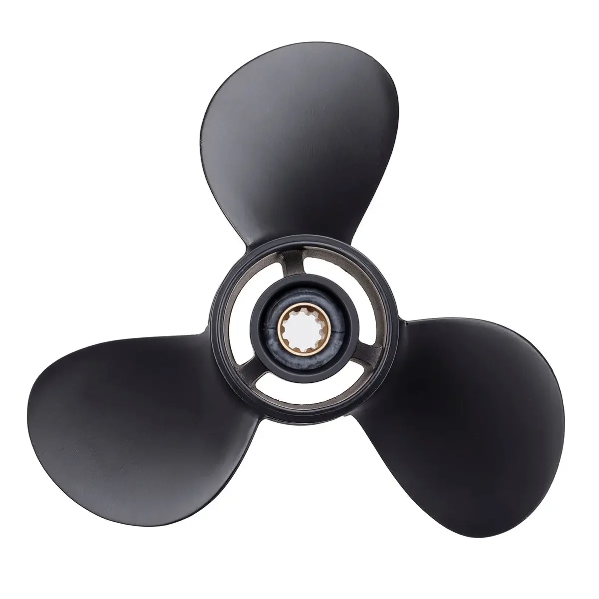 For Mercury/Tohatsu/Nissan 25-30HP 3R0B645230 / 48-896896A40 Outboard Propeller 9.9 x 11 Marine Propeller Aluminum 3 Blades