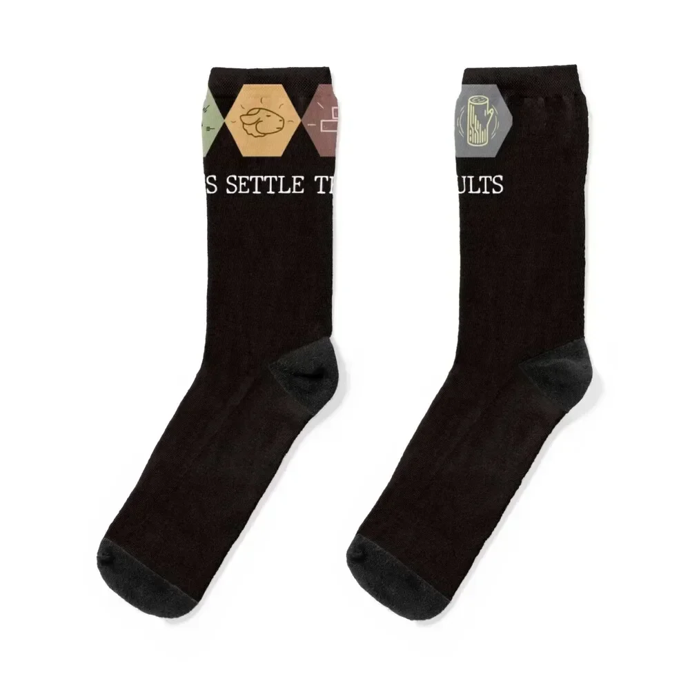 

Let's Settle This Like Adults Socks aesthetic warm winter Stockings man cycling Woman Socks Men's
