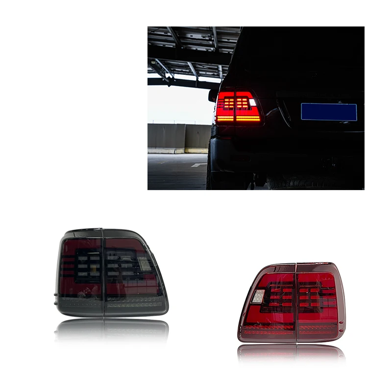 

Zhengwo Led Tail Lights For LC100 1998-2007 Year Custom Rear Light Fashion Modified Car Light Car Accessories Back Lamp
