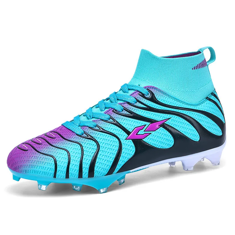 

New Men Professional Football Boots Adult Kids Soccer Cleats TF/FG Turf Futsal Shoes Men Comfortable Training Sport Shoes Boys