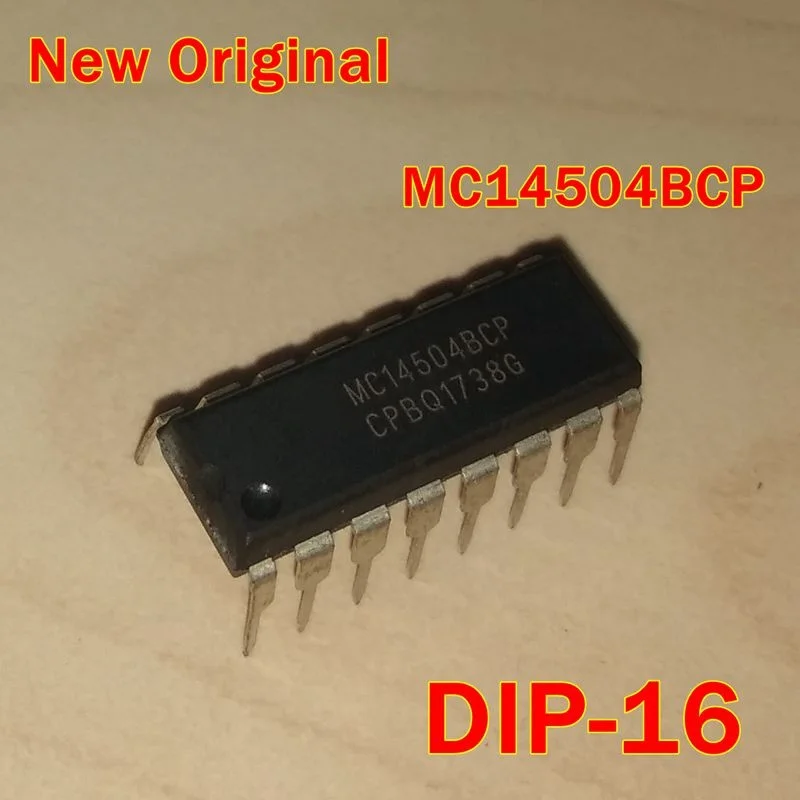 5Pcs to 100Pcs New Original Mc14504Bcp Dip-16 Hex Level Shifter for Ttl to Cmos or Coms to Cmos