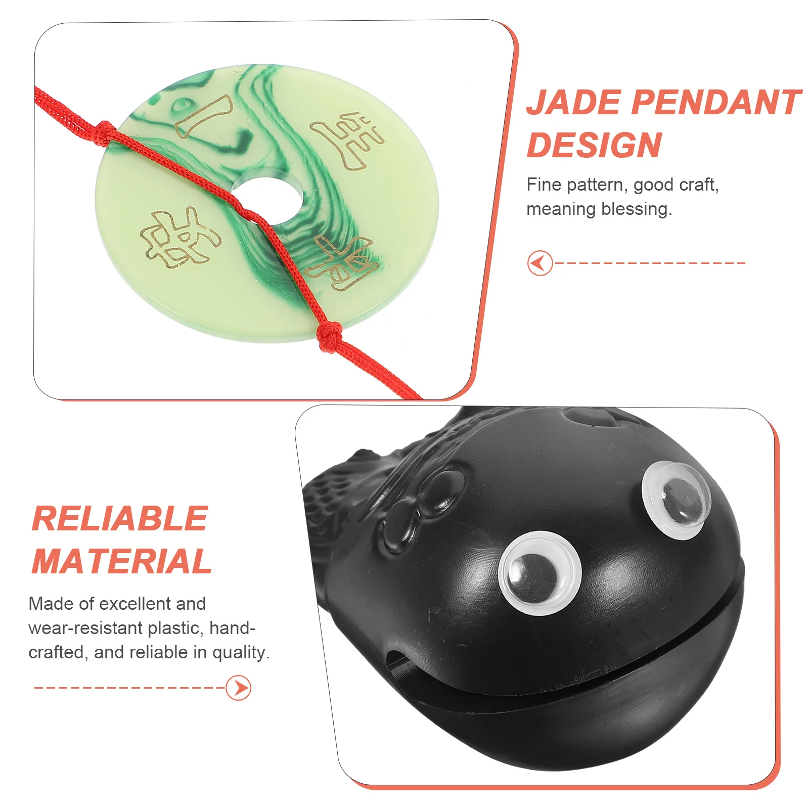 2 Zestawy Symulowanych Drewnianych Rybek Plastikowe Instrumenty Perkusyjne Biurowe Antystresowe Relaksujące Rytmiczne Zabawki Muzyczne Bloki Temples