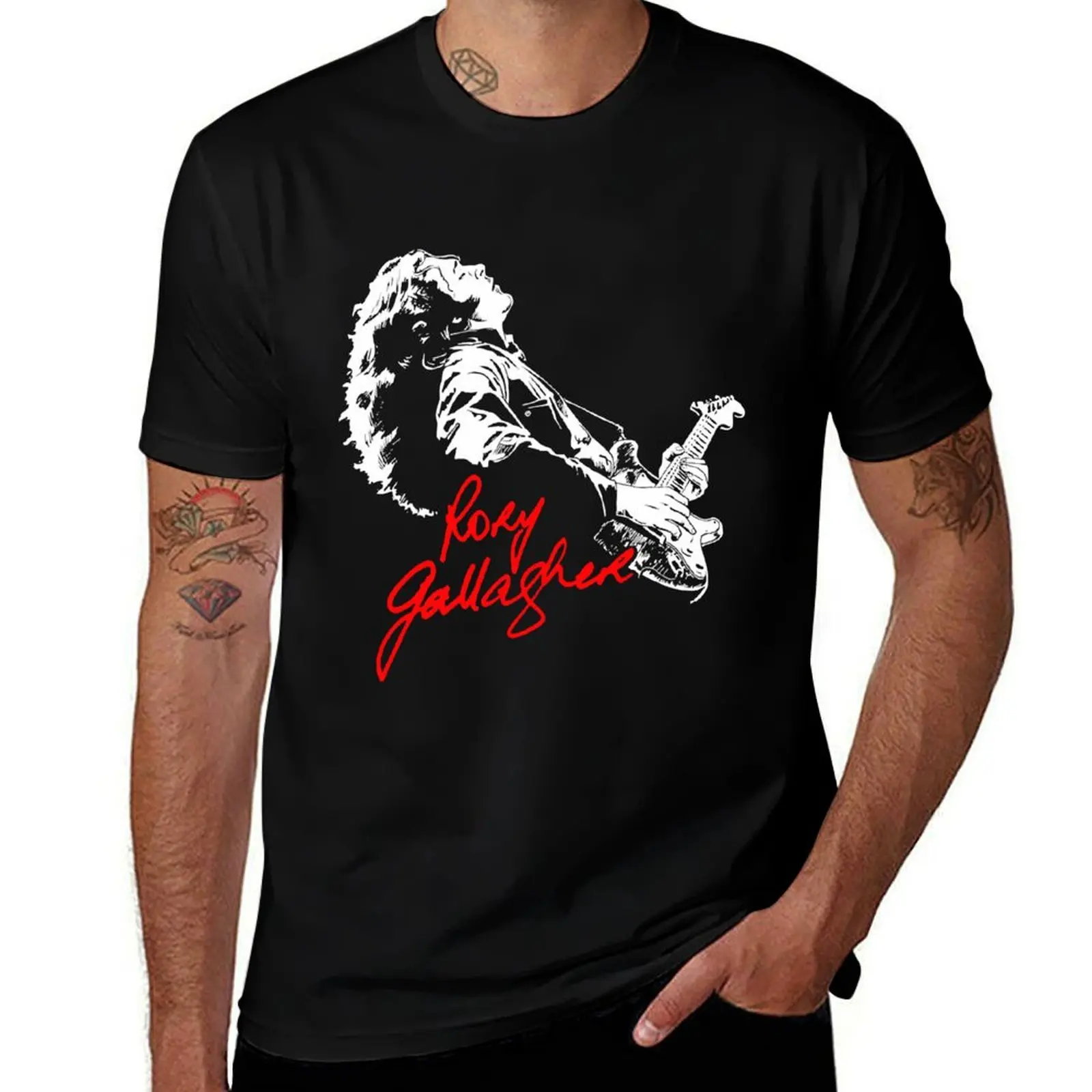Rory Gallagher - Remember Best Musician Legend Guitarist blues T-Shirt Casual Loose Fit Short Sleeve T-Shirt