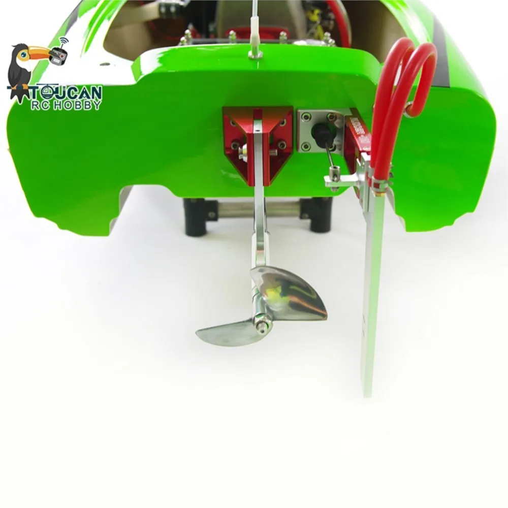 DTRC Huigh Speed RC Racing Boats 1170MM 26CC Fiber Glass G26L Remote Control Ship ARTR Boats Model for Boyfriend Gifts