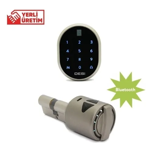 Smart Motorized Electronic Smart Lock System Bluetooth Wireless Touch Keypad Phone WiFi Motorized Cylinder