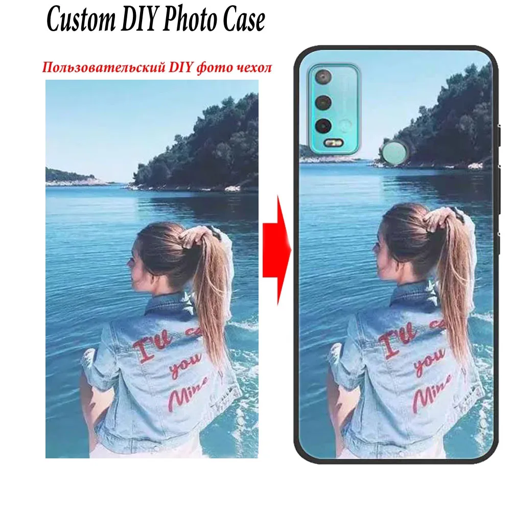 Customized Phone Case For Wiko Power U30 U20 Y82 Y81 Y62 Y61 Y52 Y51 Y80 Y60 Y50  View 5 Plus 4 TPU Cover DIY Photo Personalized