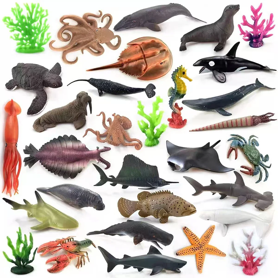 

1 шт.-модель морского молоколаса, имитация кальмара, осьминог, цикл роста, экшн-фигурка, Sealife Animals, образовательная коллекция, детские игрушки