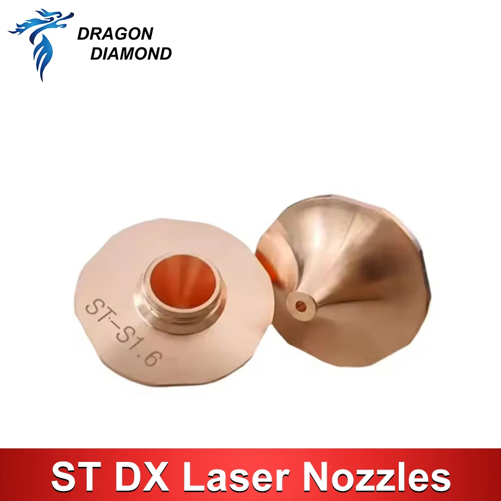 ST/SP High Speed Laser Nozzle for HANS Fiber Cutting Head Machine Dia.28mm H15 M11 Single Double Layer Consumable Parts