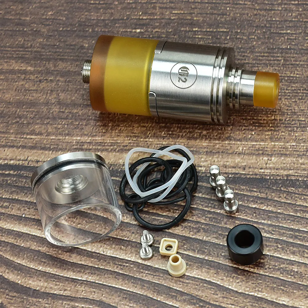 جيني 2 هيئة الطرق والمواصلات إعادة البناء خزان البخاخة 22 مللي متر هيئة الطرق والمواصلات 4.2 مللي لفائف واحدة 316ss vape البخاخة هيئة الطرق والمواصلات