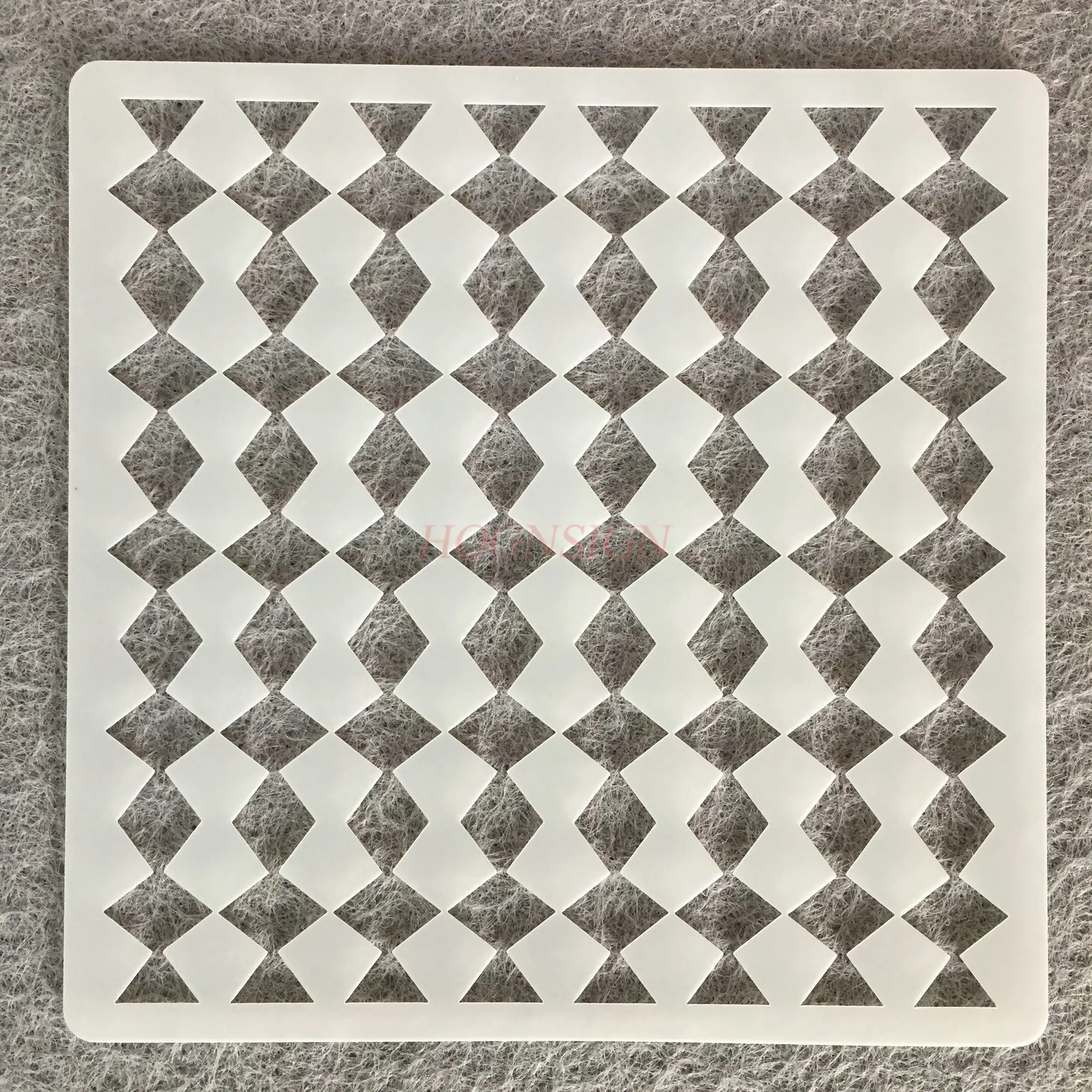 1pcs Geometric pattern hollow out painting assisted irregular shape hollow out DIY painting template