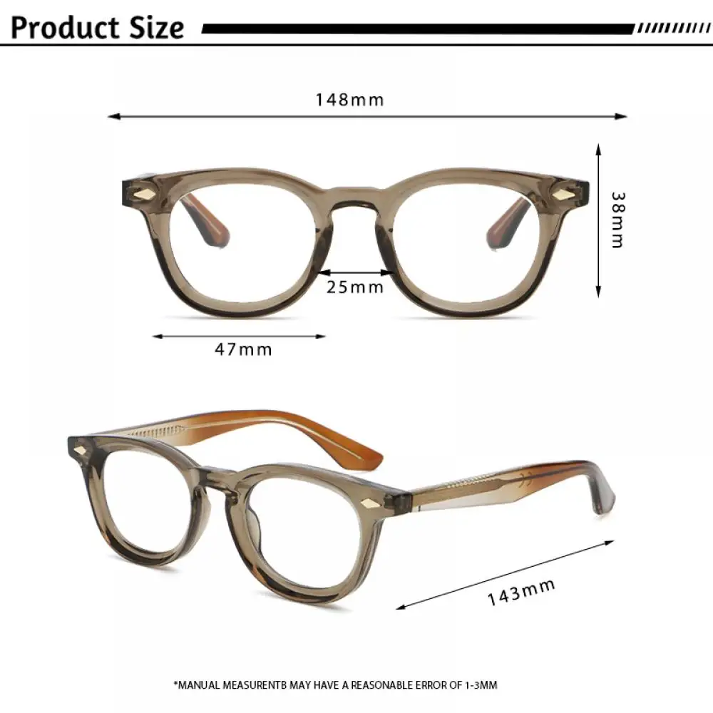 CATERSID Herren Eckige Brillenfassung Hochwertige Tr-90 Fassung Anti-Blaulicht-Brille Damen Computer-Lese-Schutzbrille – Detail 4