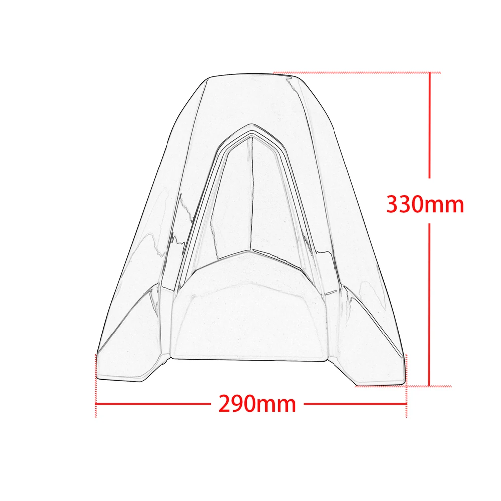 For Honda CB CBR 650R 2024 2025 CB650R CBR650R Rear Seat Cover Cowl Passenger Pillion Motor Tail Fairing Motorcycle Accessories