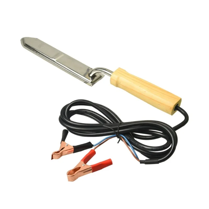 

Electric Honey Knife Bee Beekeeping Equipment Cutting Heating Handle Wooden Tools Stainless Steel Scraper