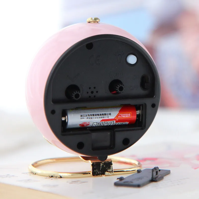 2024 جديد الساعات الإبداعية الديكور الاطفال استيقظ ضوء الليل شروق الشمس الذكية مكتب الجدول المعادن العثور على الأطفال ساعة تنبيه #3