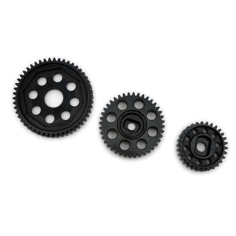 Hard Steel Transmission Gear Black for Losi 1/4 Promoto MX LOS262007