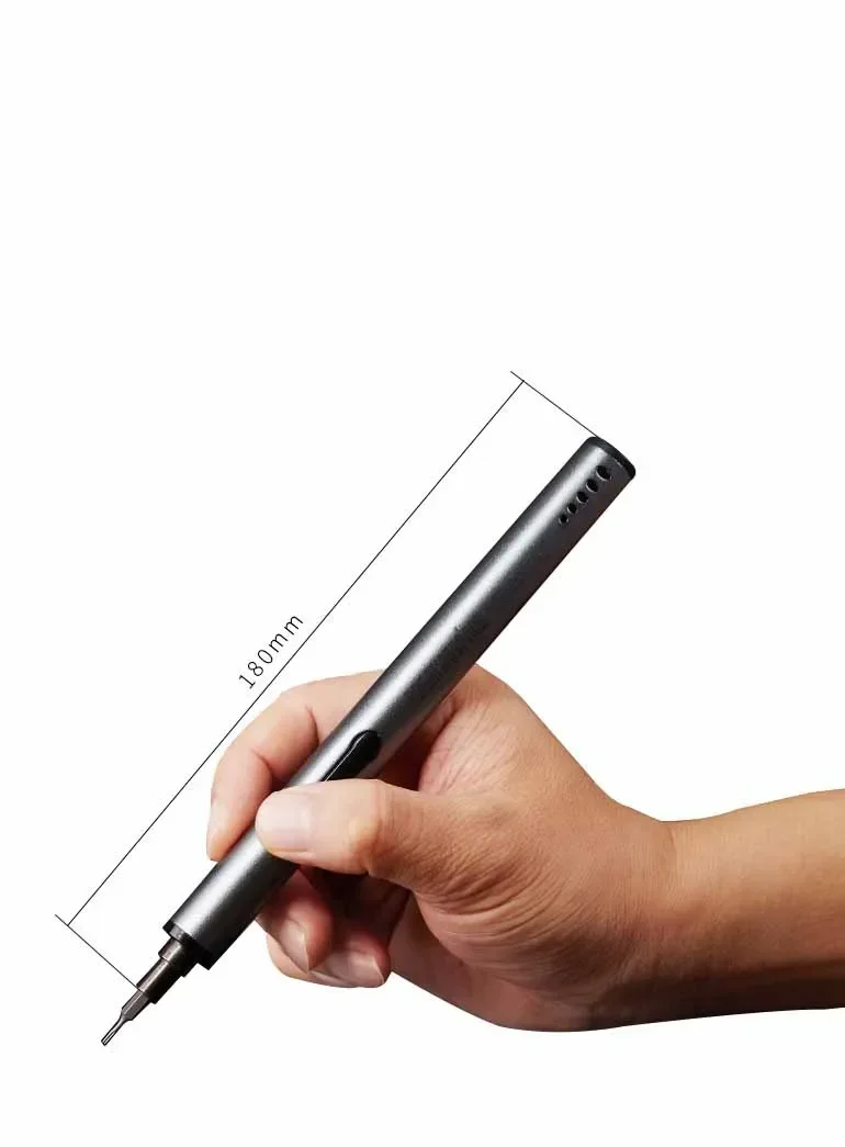 มินิไร้สาย Precision ไขควงไฟฟ้า Bit USB ชาร์จโทรศัพท์ DIY เครื่องมืออลูมิเนียม LED Light