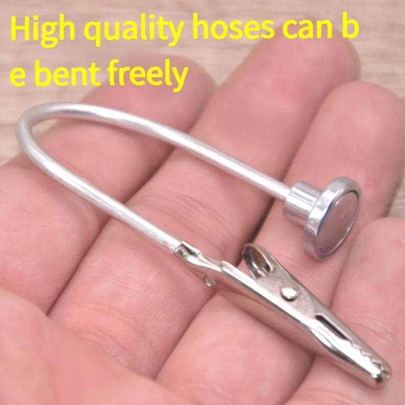 Stainless Steel Mosquito Coil Bracket Durable Strong Magnetic Magnetic Support Frame Multi-function Ash Tray Base Incense Clip