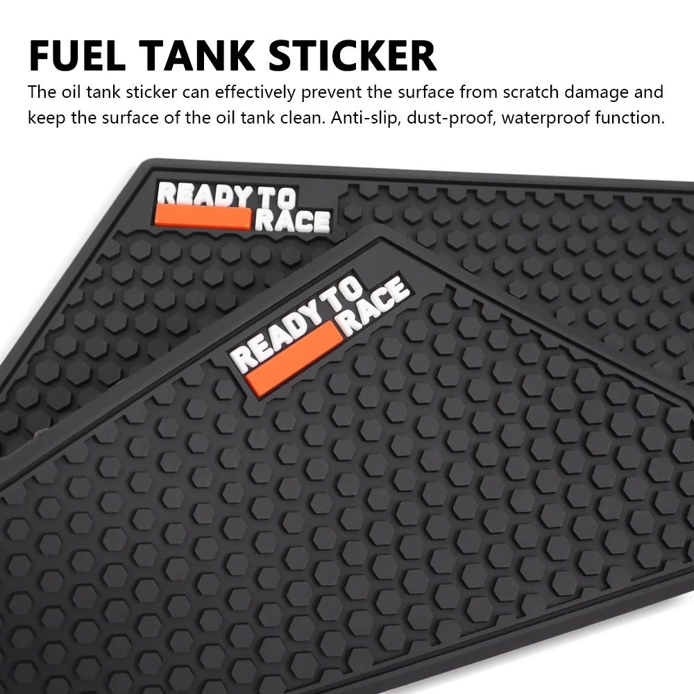 side fuel tank stickers motorcycle fuel tank pads fuel tank traction pads anti-slip For KTM 990 RC R 990RCR 990 RCR Track 2026 view 6