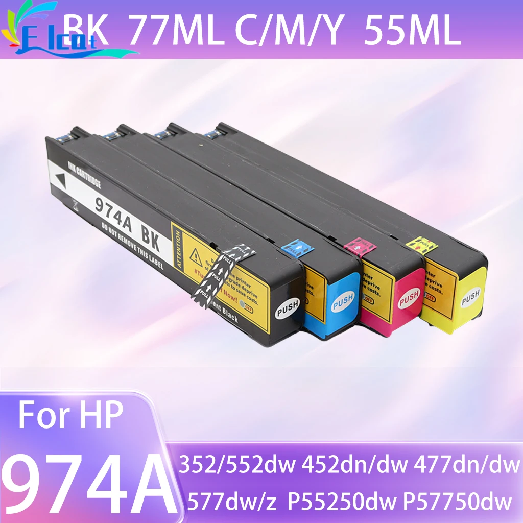 

Чернильный картридж 974 974A для принтера HP PageWide 352dw 377dn 377dw 452dn 452dw 477dn 477dw 552dw 577dw 577z P57750dw P55250dw