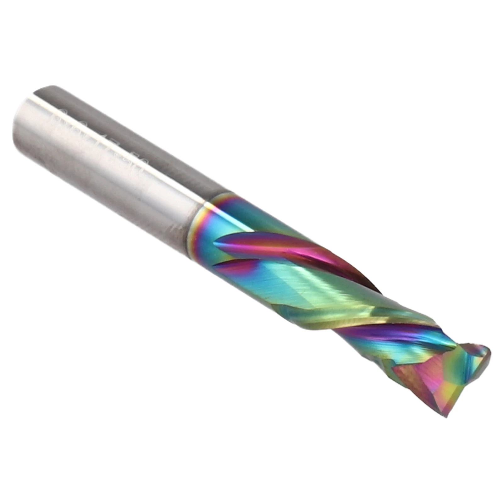 /Double /Edged /Router Bit 2 Flute Spiral Carbide End Mill With DLC Coating For Wood CNC Cutting Tool