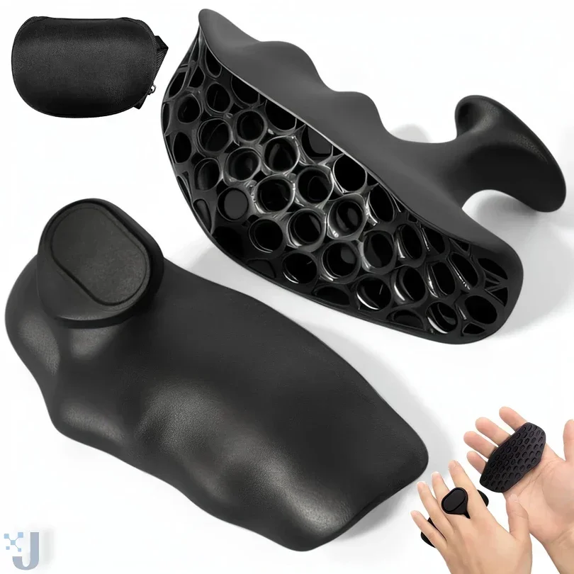 2PCS Training Palm Grip Handle Finger Trainer Dropshipping Gymnastics Fitness Hand Grip Strength Trainer Gym Pull Grip Cross