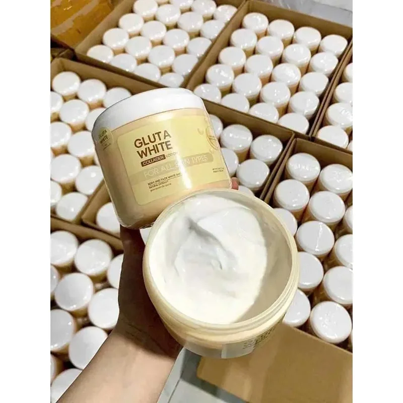 Whitening Body Lotion U Trang Gluta Thai Lan - Natural Brightening Moisturizer with Herbal Extracts, Dark Spot Reduction
