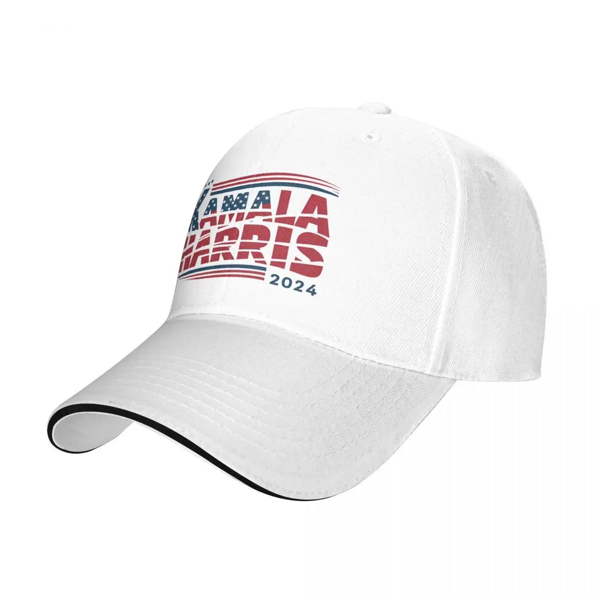 Kamala Harris President Campaign Baseball Caps Fashion Joe Biden Sandwich Cap Unisex Style Polyester Headwear Sport