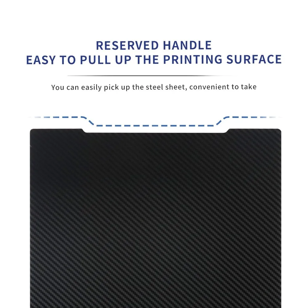 Double Sided Textured PEI+Smooth PET Build Plate 241x254mm Flexible PEI Print Bed for Prusa MK4 MK3 3D Printer Strong Adhesion 4