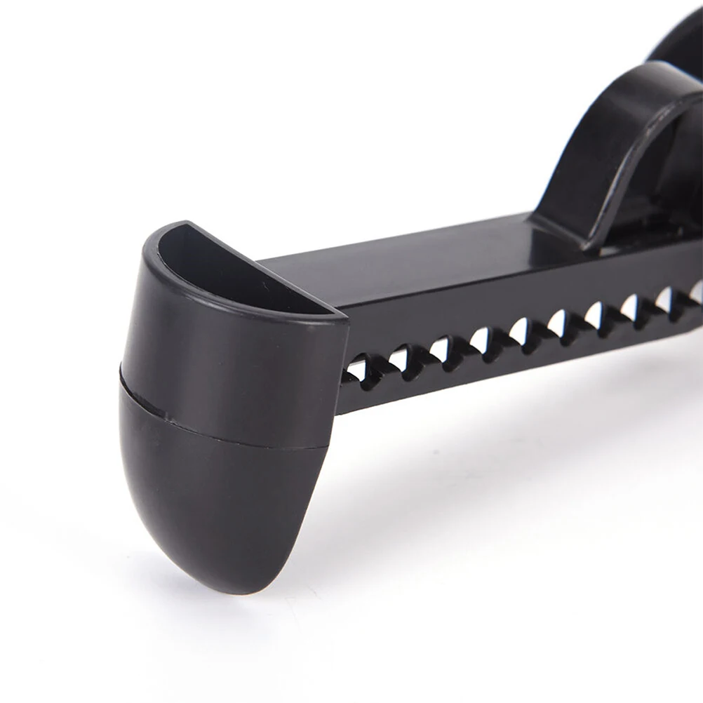 4 pares extensor de sapatos botas pretas suporte elástico forma maca