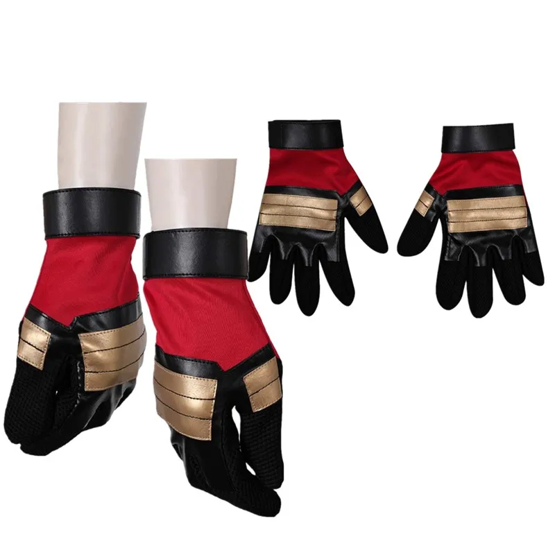 Fréquence Cosplay Gants pour Adultes, Couvre-Doigts, Accessoires de Costume de Carnaval d'Halloween, Cadeaux pour Hommes