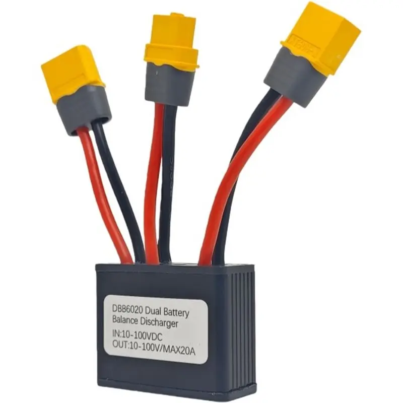 【VALUE MONEY】Double Battery Discharge Converter For E-Bike Dual Battery Pack Switch Balancer 10-100VDC - view 4
