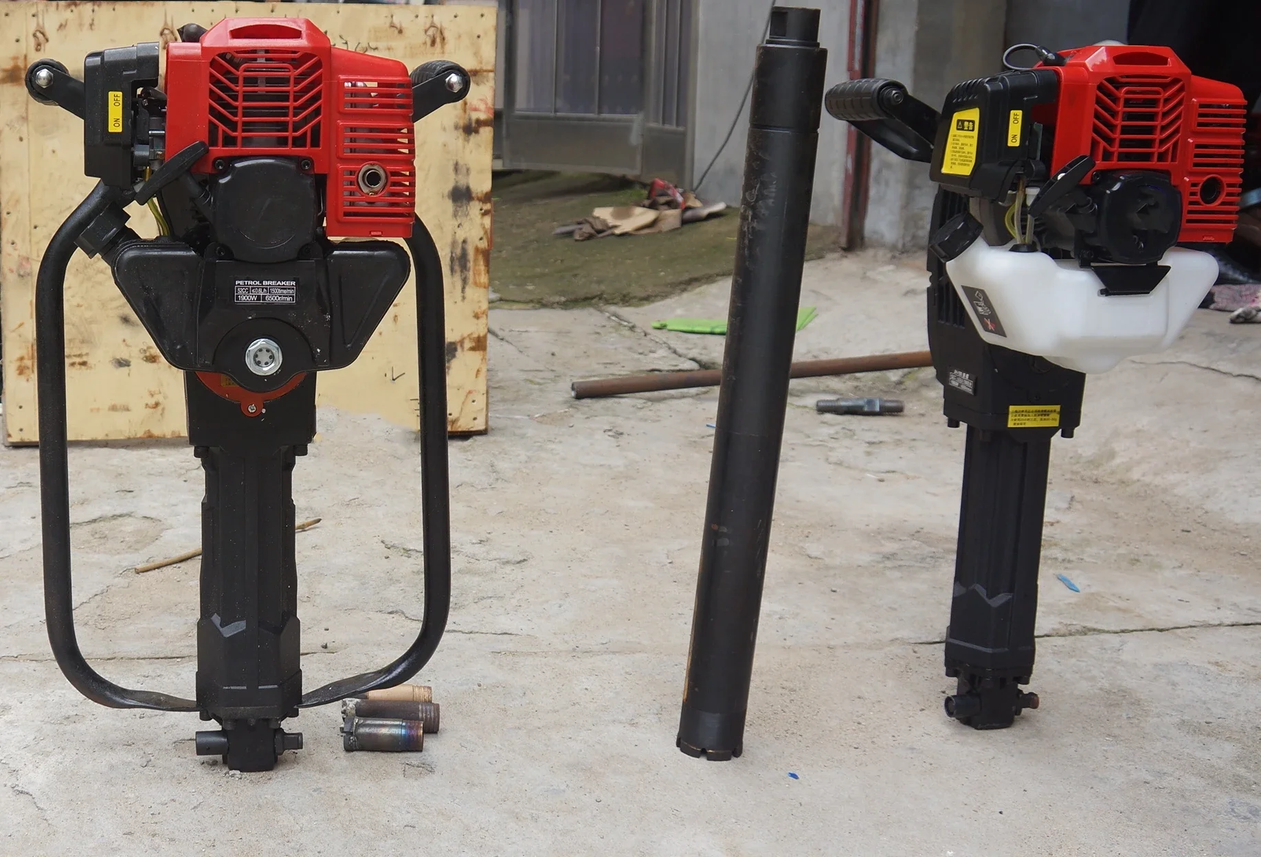 Factory Direct Sale Gasoline Pile Driver Handheld Post Four Stroke Gas-Powered Percussion Drill Post Driver