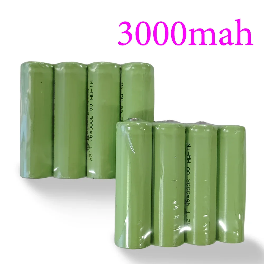 New Original 3000mAh AA 1.2V Ni-MH Rechargeable Battery for Toys Camera Microphone Remote Control Calculator